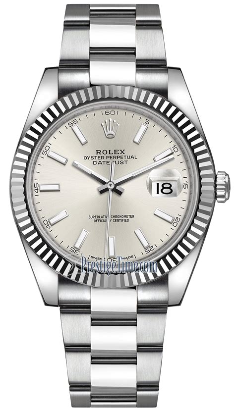 rolex datejust 41mm stainless steel mens watch|Rolex Datejust 41mm for sale.